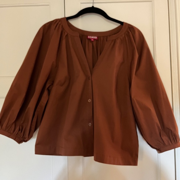 Staud Dill Top - Tan Medium - Picture 2 of 2